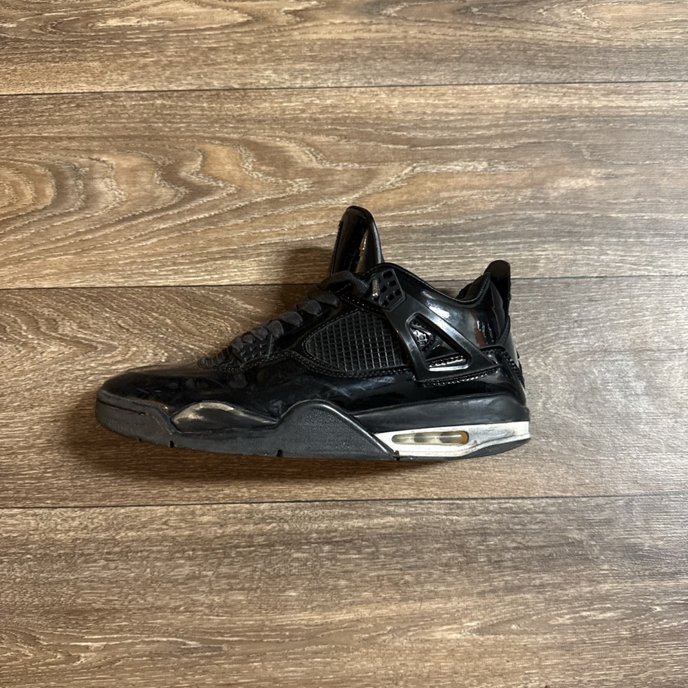 Jordan Black Glossy Sneakers